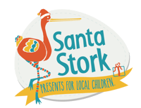 Santa Stork logo